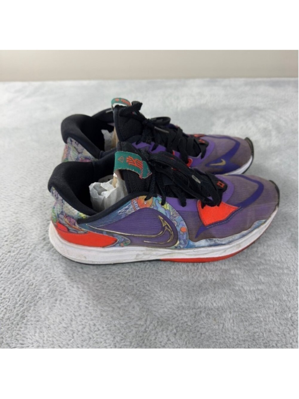 Nike Men's Size 8.5 US/7.5 UK/42 EU Kyrie 5 Jewell Loyd Mural DJ6012-002 - Picture 6 of 14